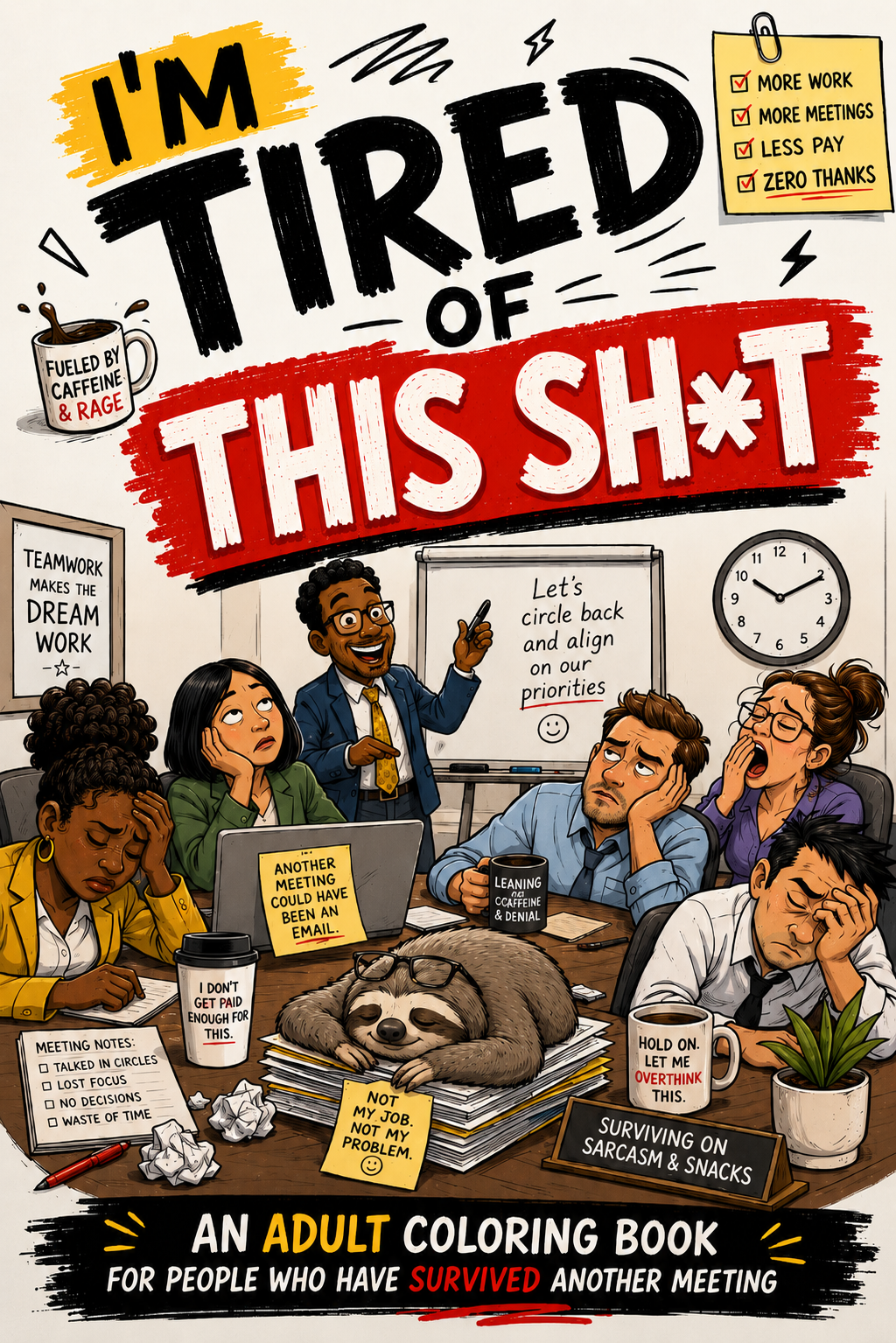 Cover of I'm Tired of This Sh*t by Dr. Angela D. Pearson
